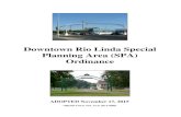 Downtown Rio Linda Special Planning Area (SPA) Ordinance€¦ · The Downtown Rio Linda Special Planning Area (SPA) Ordinance shall apply to all proposed land uses and development