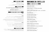 CONTACT INFO MONICA bello EDUCATIONs3.otherpeoplespixels.com/sites/34478/monica-bello... · Freelance graphic designer May 2013 – July 2015 Balita Media, Inc., Glendale, CA junior