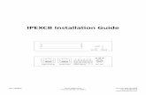 IPEXCB Installation Guide IPEX… · Protective earthing terminal. The apparatus should be connected to a mains socket outlet with a protective earthing connection. 31. CAUTION: To