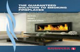 THE GUARANTEED SOLUTION TO SMOKING FIREPLACES · Instead, all you’ll hear is the soothing crackle of the fireplace. After you install our chimney fan, you’ll be the only one who