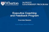 Executive Coaching and Feedback Program · Behavioral Experimentation. Leadership Skill Development and + = Capacity-Building. Leadership Coaching as Experiential Learning. McNulty