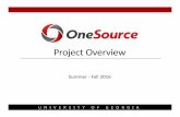 Overview Presentation Staff Council v2 - One Source · 2016-09-09 · •Improving and Maintaining Facilities and Infrastructure to Provide ... Travel Asset Management Recruitment