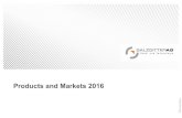 Products and Markets 2016 - Salzgitter AG · Precision Tubes: European market leader Seamless Stainless Tubes: top player in the world market Longitudinal and spiral welded large-diameter