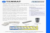 TENMAT centrifuges for increased reliability and efficiency in ...€¦ · Decanter centrifuge flight tilesis the ideal solution as it Feed and discharge port liners Wear strips for