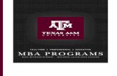 FULL-TIME | PROFESSIONAL | EXECUTIVE MBA PROGRAMSmays.tamu.edu/.../uploads/2015/02/TAMUPMBAViewbook.pdf · Associate Dean for Graduate Programs Phillip W. Ljungdahl Chaired Professor