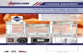 COOKING EQUIPMENT - Omcan SHEETS...COOKING EQUIPMENT ELITE SERIES HOT DISPLAY CASE Telephone: 1-800-465-0234 Fax: (905) 607-0234 E-mail: sales@ omcan.com Website: OMCAN INC. Follow