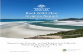 Insights report finalelibrary.gbrmpa.gov.au/jspui/bitstream/11017/3479/1/Reef...Reef 2050 Plan Insights Report Page | 6 1. Executive summary Every five years, the Great Barrier Reef