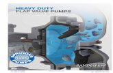 Sandpiper Heavy Duty Flap Valve Pumpscatalog.springerpumps.com/Asset/HDFPump Brochure_web-sp.pdf · 6 enineered pumpin soluions wih more was han one 7 performance & specifications