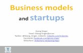 and startups · Readings Business models and startups • „The Lean Startup“ – Eric Ries • „The Startup Owner‘s Manual“ – Steve Blank • „Rework“ – Jason Fried,