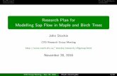 Research Plan for Modelling Sap Flow in Maple and Birch Treespeople.math.sfu.ca/~stockie/cfdgroup/mapleplan.pdf · Grant-writing Tips Follow instructions carefully, paying special