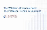 The Wildland-Urban Interface ... - Headwaters Economicsheadwaterseconomics.org/...homes...presentation.pdf More Communities Are Impacted by Wildfire • Since 2010, more than 35,000