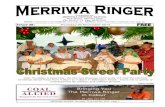 Published by: MERRIWA CENTRAL SCHOOL Ph Email: merriwa2-c ...€¦ · MERRIWA RINGER Thursday 29 November 2012 Page 1 Published by: MERRIWA CENTRAL SCHOOL Bow Street, Merriwa 2329