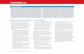 NIGERIA - United States Commission on International ... · Nigeria, increase funding and support for conflict prevention and manage - ment programming in central and northern states
