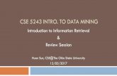 CSE 5243 INTRO. TO DATA MININGweb.cse.ohio-state.edu/~sun.397/courses/au2017/FPM-basic-osu-12… · Search Engine Optimization SEO: understanding the relative importance of features