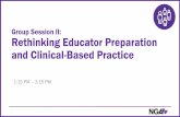 Group Session II: Rethinking Educator Preparation and ... · MOMENTUM AROUND TEACHER RESIDENCIES: 2015 POLICY SCAN NCTR scan of legislation and statutes in 2015 looked for explicit