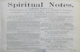 Spiritual Notes. - IAPSOPiapsop.com/archive/materials/spiritual_notes/spiritual_notes_v1_n7_j… · London, W.C., and Mr. J. J. Morso, Elm Tree Terrace, Uttoxcter Road, Derby, are