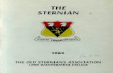 THE STERNIAN - Lord Wandsworth Collegelordwandsworth.daisy.websds.net/Filename.ashx?... · and I am very proud to be associated with it. I am sure that all Old Sternians will be glad
