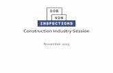 Construction Industry Session - New York1 Session Topics Session Objectives DOB NOW: InspectionsOverview Access to DOB NOW: ... Option 1: Visit the Customer Service Counter on the
