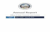 Annual Report€¦ · Annual Report Office of State Treasurer Zach onine Fiscal Year 2019 July 1, 2018 – June 30, 2019