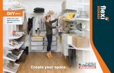 Create your space.… · KIDS BEDROOM Revitalise your spare room into a truly functional space with Home Solutions. HOBBY/CRAFT ROOM Home Solutions is ideal for transforming wasted