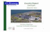 Country Report Denmark IEA Bioenergy Task42 2014 · Biowalk4biofuels EU The BioWALK4Biofuels Project aims to develop an alternative and innovative system for the treatment of biowaste