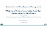 in June 18,files.hawaii.gov/dlnr/cwrm/submittal/2019/sb20190618C1.pdfJun 18, 2019  · Presentation Outline •Introduction & Background of WRPP •Updated information on Ground Water