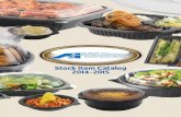 Stock Item Catalog 20I4-20I5 2014 Stock Catalog.pdfand polypropylene. PETE is the most recycled food packaging material nationwide. Polypropylene is also eligible for recycling in