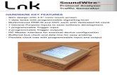 SoundWire Analyzer Brief - SLIMbuslnk-tools.com/doc/swbrief.pdf · SoundWire® Protocol Analyzer Traffic Generator HARDWARE KEY FEATURES! • Slim design with 4.3” color touch screen!