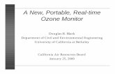 Presentation: 2000-01-25 A New, Portable, Real-Time Ozone Monitor · 2006-08-24 · Presentation: 2000-01-25 A New, Portable, Real-Time Ozone Monitor Author: lquattro Subject: This