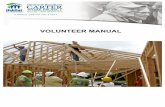 CWP Volunteer Manual2€¦ · Trinity Habitat for Humanity Jimmy & Rosalynn Carter Work Project Overview The Carters became involved with Habitat for Humanity in 1984 when, as an