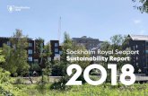 Sockholm Royal Seaport Sustainability Report 2018 · Stockholm Royal Seaport is an urban development project where former industrial land, owned by the city of Stockholm, is converted