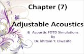 Chapter (7) Adjustable Acousticssite.iugaza.edu.ps/kelwasife/files/...Acoustics.pdf · of adjusting studio acoustics is the hinged panel. When closed, all surfaces are reflective
