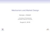Mechanism and Market Design · In 2012, the Economics Nobel Prize was awarded to Alvin Roth and Lloyd Shapley for “the theory of stable allocations ... An allocation is a description