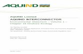 AQUIND INTERCONNECTOR... · ecology and nature conservation concern, taking into account mitigation measures adopted as part of the Proposed Development to address these impacts.