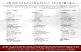 PERSONAL PATHWAYS àÉ LEADERSHIPPERSONAL PATHWAYS àÉ LEADERSHIP LOCAL LEVEL STATE LEVEL NATIONAL LEVEL John Maxwell says: “the higher the leadership, the greater the effectiveness.”