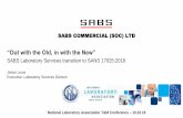 SABS COMMERCIAL (SOC) LTD · - 2018. es. ³ SABS Laboratory Services Division is on its way to becoming the first testing and calibration ODERUDWRULHVWRWUDQVLWLRQWR,62 ,(& ´ ISO