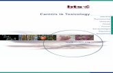 Careers in Toxicology - University of Arizona · variety of scientific disciplines which include general subjects such as biology and chemistry, and more specific areas such as pharmacology,