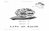 UNIT 1 TOPIC 1 · Web viewOur Lady’s High. Biology. Unit 2 . Unit 3. Life on Earth. COMPLETE . REVISED . Pupil . Notes. N. AME _____