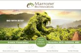 BIO WITH BITE Bio With Biteآ® NASDAQ: MBII About Marrone Bio Innovations 3 Marrone Bio Innovations,