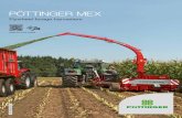 PÖTTINGER MEX · best ground tracking. Lowest working height 0.44' / 135 mm. Powered by a direct drive system, the aggressive rings of teeth on the intake drums ensure loss-free