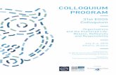 COLLOQUIUM PROGRAM · The American College of Greece WELCOME. 31st EGOS Colloquium, Athens 2015 8 Dear EGOSians,) (’ ’ ( ˚ ˜ ˙ ˚ ˘ ’ ˘⁄‹˘ ˙ ˜ ‹˜ ˛˚’ Q’