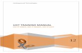 UGT TRAINING MANUAL - ugroundtech.com · UGT has elevation units for Storm, Sanitary and Catch Basin. The following product descriptions are helpful in understanding the type of elevation