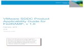 VMware!SDDC!Product! Applicability!Guide!for! FedRAMP,!v!1.0! · v1.0! TECHNICAL!GUIDE!! This is the first document in the Compliance Reference Architecture for FedRAMP. You can ...