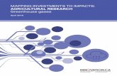 MAPPING INVESTMENTS TO IMPACTS: AGRICULTURAL … · the selection of CFI awards for this report and for facilitating the consultation of project leaders. ... impact pathways while