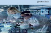 Precision engineered solutions for Analytical equipment€¦ · Mass Spectrometer applications Morgan’s engineering capabilities in ceramics, braze alloys, precious metals, and