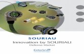 Innovation by SOURIAU · Examples of enhanced solutions matching technological trends: 50 people in Process Engineering: New products, industrialization, continuous improvements,