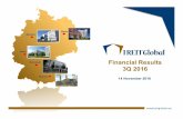 Financial Results 3Q 2016 - listed companyireitglobal.listedcompany.com/newsroom/20161114_195658... · 2016-11-14 · Actual Year-on-Year – 9M 2016 (€’000)9M 2016 Actual 9M