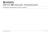 2015 Minerals Yearbook - Amazon Web Services 38.2 [ADVANCE RELEASE] U.S. GEOLOGICAL SURVEY MINERALS