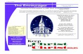E-Encourager North Grand River Baptist Association The ... · The Pre-School and Children Choir’s Christmas Program “The Christmas Shoe Tree” written by Jeff Slaughter will