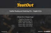 TestOut Routing and Switching Pro – English 6.0€¦ · Manage default VLAN configuration settings 6.4 Virtual LANs (VLANs) 4.0 VLAN configuration View information about VLANs configured